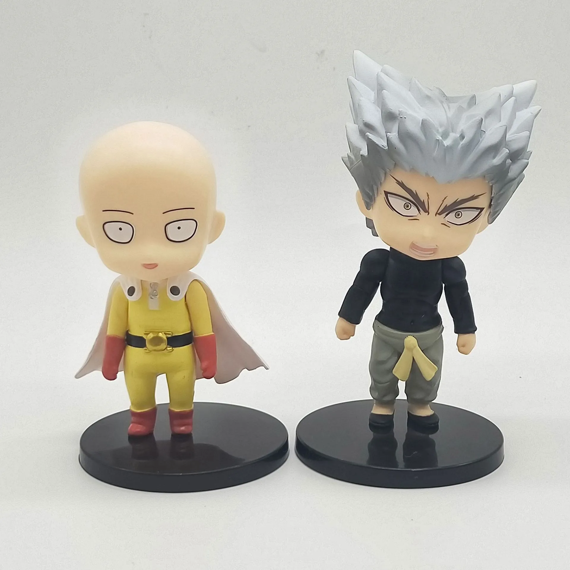 

5pcs/set One Punch Man Anime Figures Genos Tornado Cute Toys PVC Model Action Figma Blast Kids Doll Collection 9cm Xmas Gift Toy