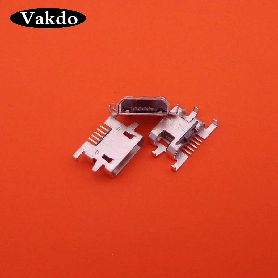 30 шт./лот 5 контактный мобильный разъем micro mini USB мама Для Doogee X5 Pro X5pro коннектор для