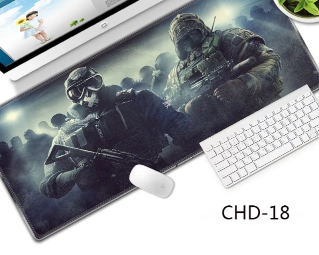 700*300*2 мм серия War Warfare коврик для мыши большой игровой Коврик Lockedge клавиатуры CS Oline