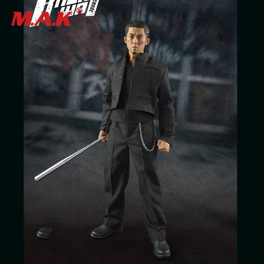 

In Stock TT007 1/6 Scale Full Set Runaway School Action Figure with Double Heads Accessory Model for Collection