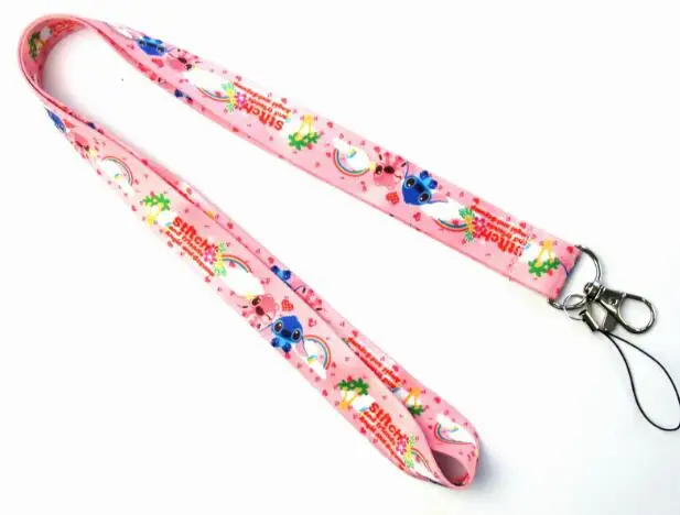 Новинка 1 шт. популярный брелок для ключей с рисунком Лило значки удостоверения