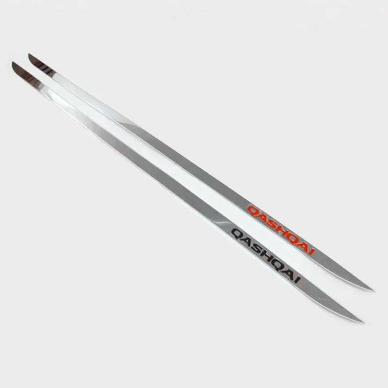 

For Nissan Qashqai j11 2015 2016 2017 2018 Door Sticker Stainless Steel back door Tailgate trim Car Styling Accessories 1pcs