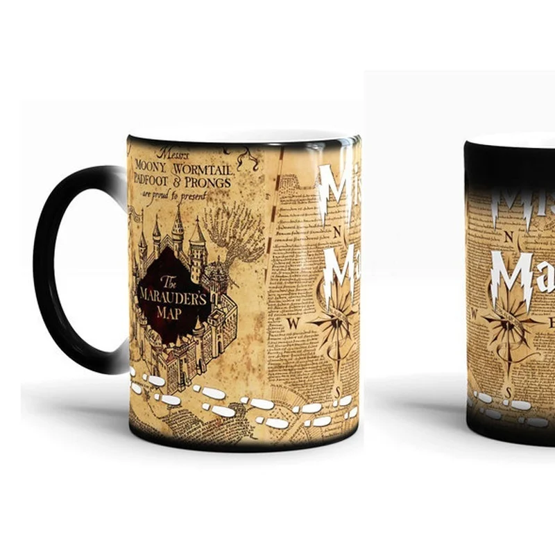 Прямая поставка! Следы карты Marauders волшебный горячий холодный