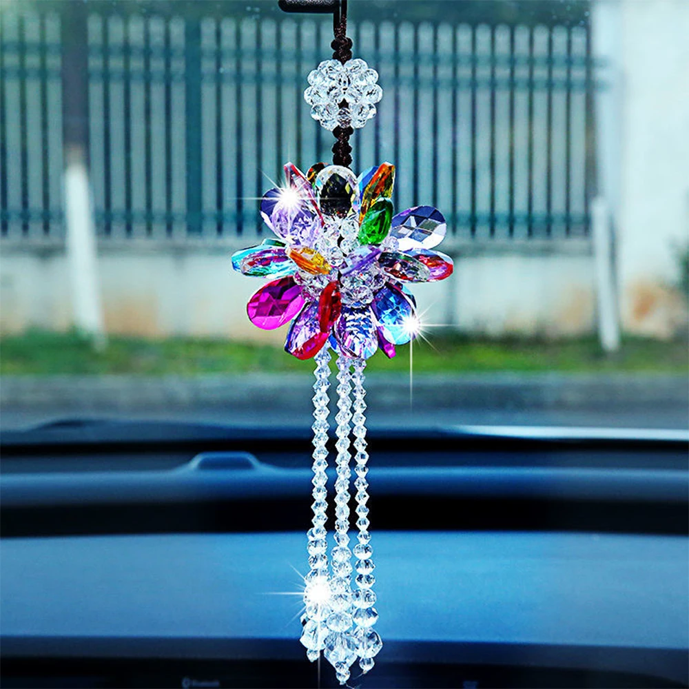 

Car Ornaments, Car Beautiful Crystal Pendants, Rear-View Mirrors, Car Decoration Modeling Accessories
