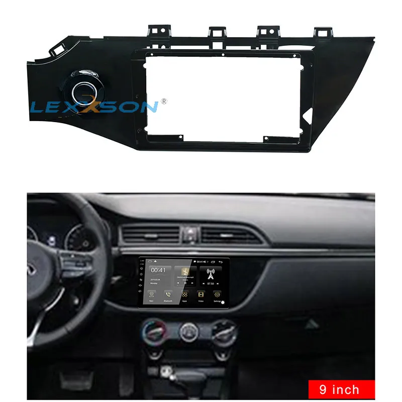 9 дюймов 2din Автомагнитола для KIA K2 RIO4 2017 + стерео панель установка двойной Din DVD