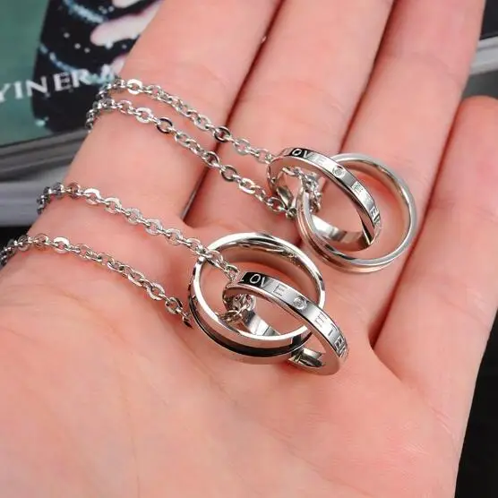 

LOOKER Vintage Jewelry 2018 New Jesus Cross Pendant Fashion Stainless Steel Couple Necklaces Pendants Fashion Women Men Jewelry