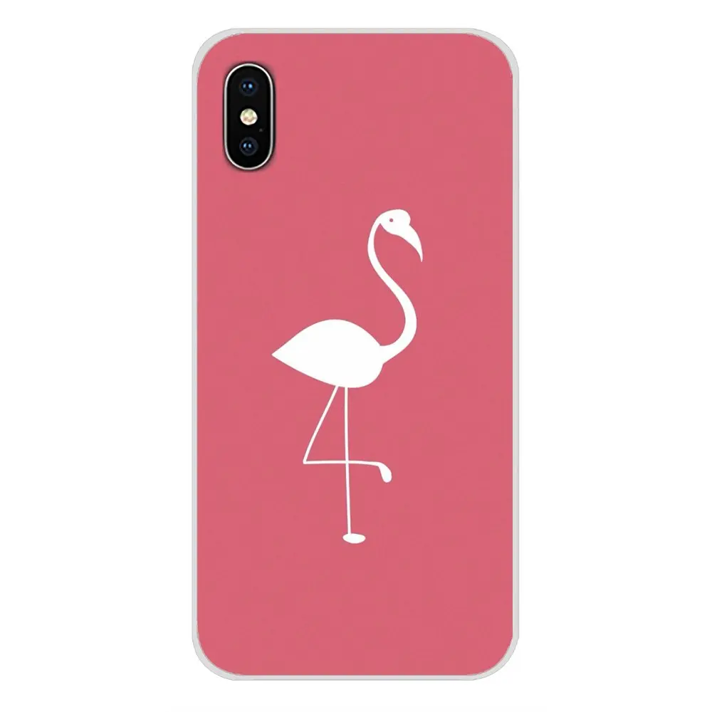 Для Apple IPhone X XR XS 11Pro MAX 4S 5s 5C SE 6S 7 8 Plus ipod touch 5 6 Аксессуары чехлы для телефонов милый Фламинго панда