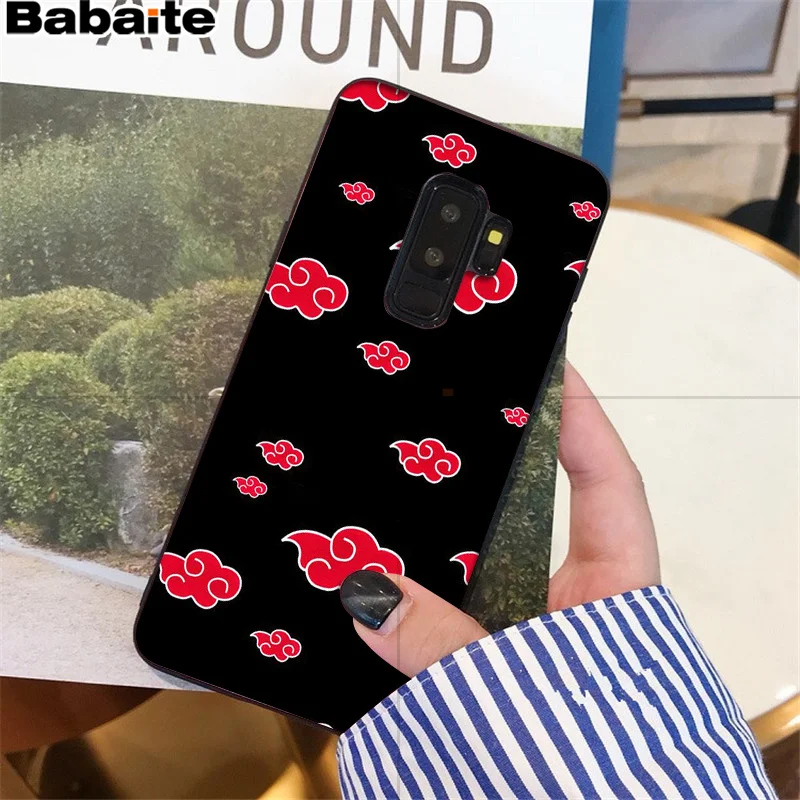 Babaite Наруто Черная мягкая оболочка телефона samsung S9 S9 плюс S5 S6 S6edge S6plus S7 S7edge S8 S8plus крышка M10 20