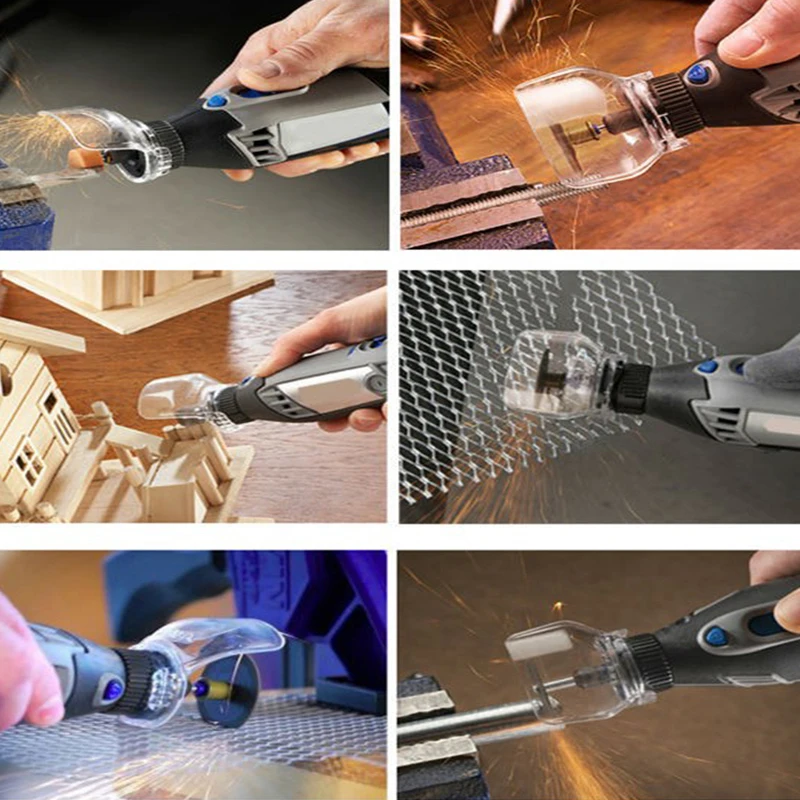 

A550 Electric Grinding Protecting Shield Cover Mini Drill Accessories For Rotary Tools Grinder Cover Safety Protecting Cover