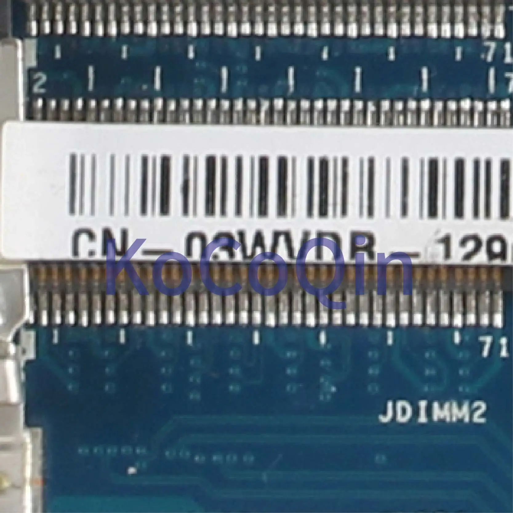 KoCoQin материнская плата для ноутбука DELL Inspiron 3721 I5-3337U CN-03WVDR 03WVDR VAW11 LA-9102P | Компьютеры