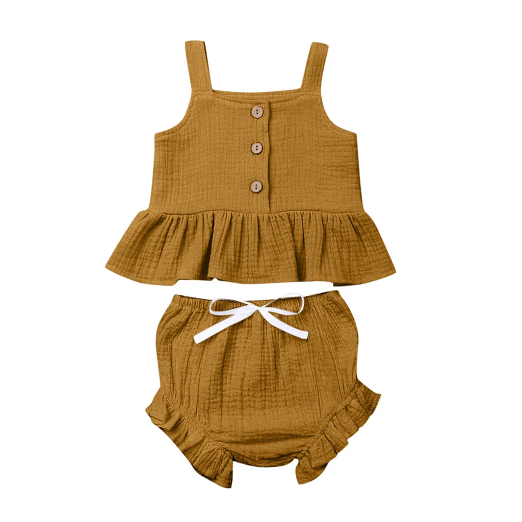 Майка без рукавов для новорожденных девочек 1 5 лет + однотонная модная мини юбка