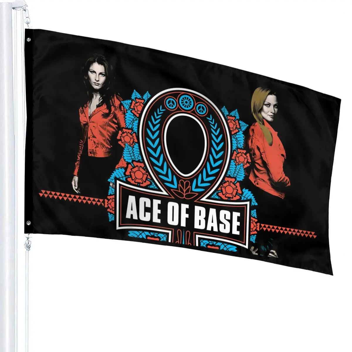 

Ace of Base Legendary Duo Singer Men's White Size S To 3Xl Streetwear Low Price Spring Flag