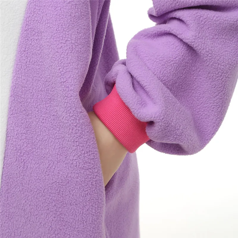 Новинка верхняя одежда для детей с рисунком взрослых фиолетовый Единорог Пижама