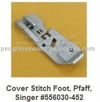 made in taiwan cover stitch foot pfaff singer 556030 452