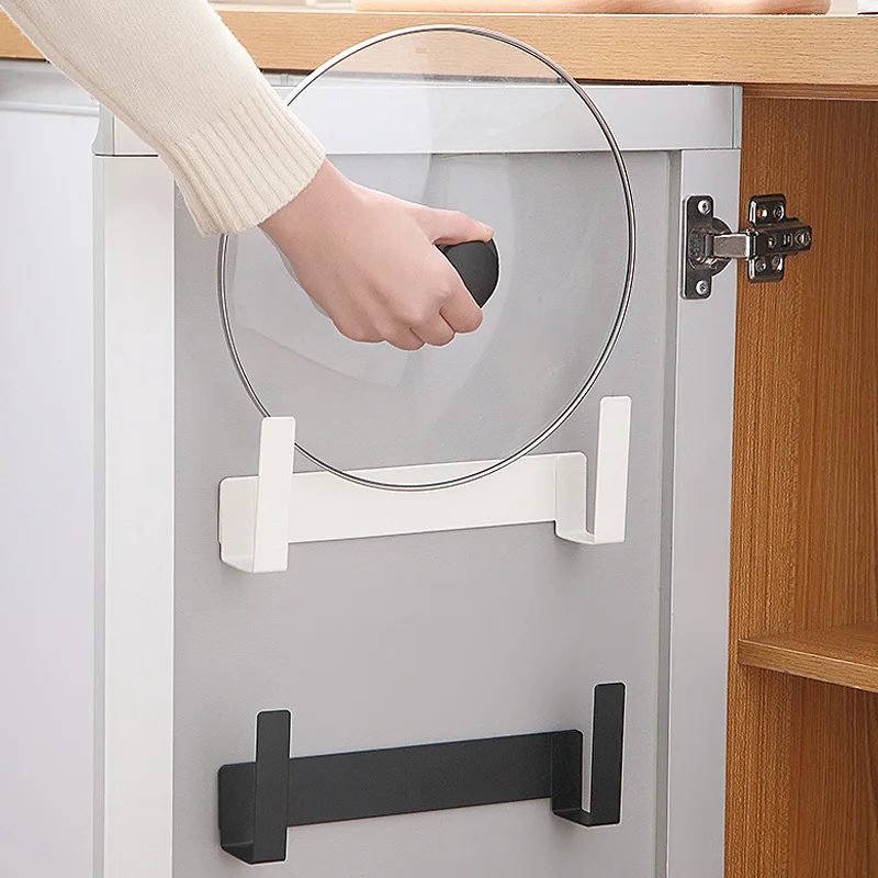 

Кухонный стеллаж для крышки кастрюль, стеллаж для столовых приборов, настенный, без перфорации, однослойный, влагостойкий, для разделочной ...