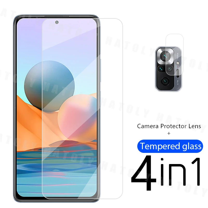 

Защитное стекло для Xiaomi Redmi Note 10 Pro, закаленное, прозрачное