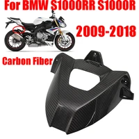motorcycle carbon fiber rear wheel hugger fender mudguard cover fairing for bmw s1000rr s1000r s1000 s 1000 r rr 2009 2018 2017