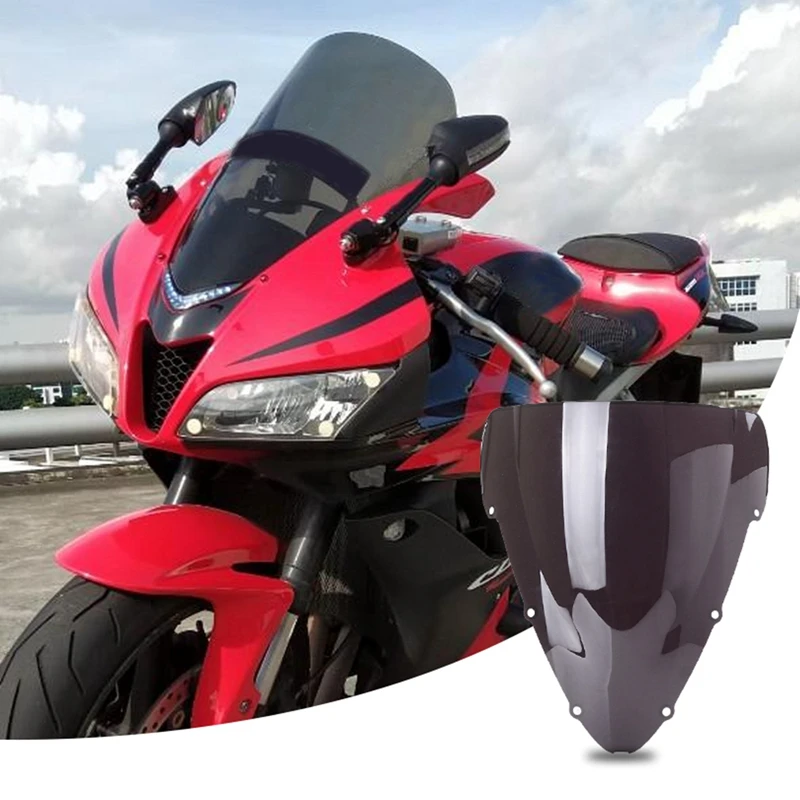 

For Honda CBR600F4i CBR600F F4i 2001-2006 2002 03 04 Motorcycle Motorbike Windshield Windscreen Double Bubble Air Deflectors