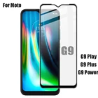 Закаленное стекло 9H для защиты экрана Moto G9 Play Plus, чувствительная к нажатию, защита от царапин, Взрывозащищенная защита глаз