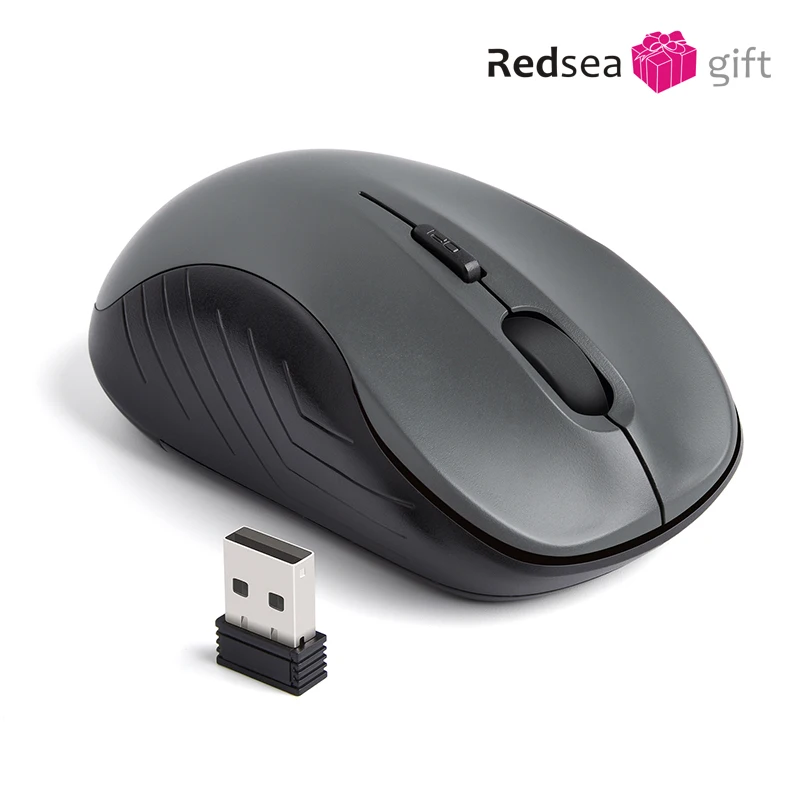 

Мышь компьютерная беспроводная Бесшумная, 2,4 ГГц, USB