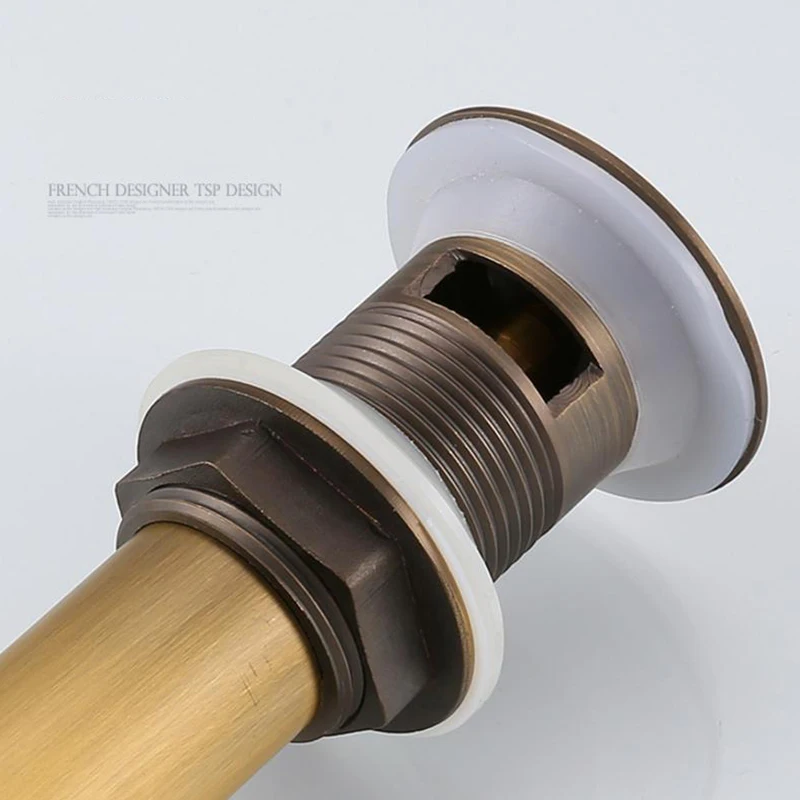 Топ-Ванная комната сосуд вверх раковина сливной фильтр Флип Топ стопор для