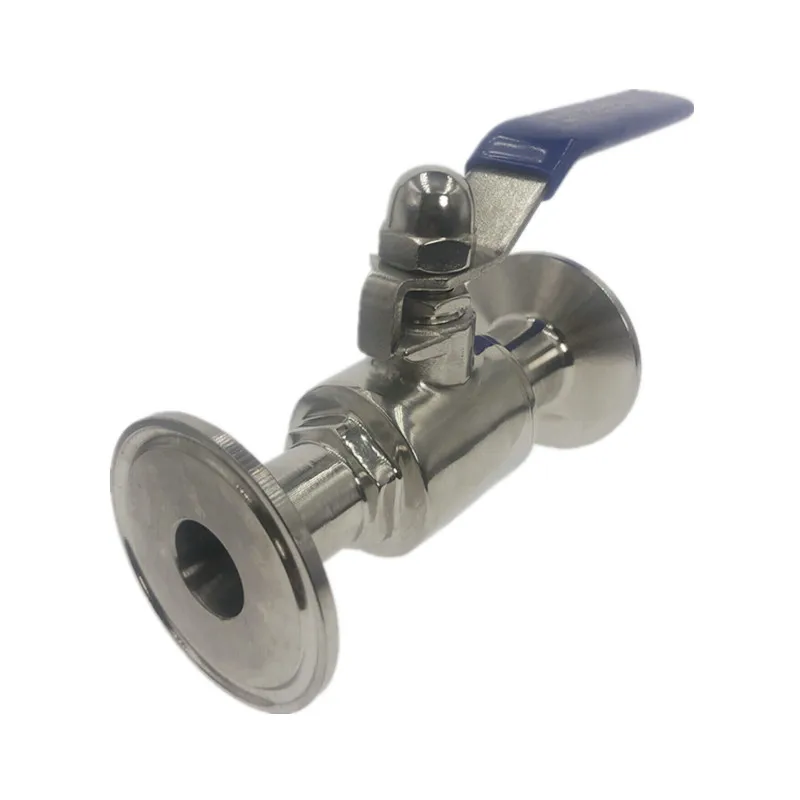 

3/4" 19mm 304 Stainless Steel Sanitary Ball Valve Tri Clamp Ferrule Type for Homebrew Diary Product