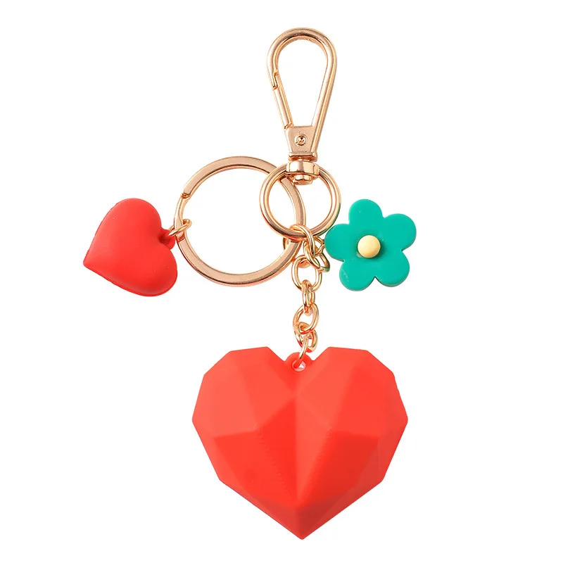 Креативная Геометрическая подвеска в виде сердца персика для девушки которую вы