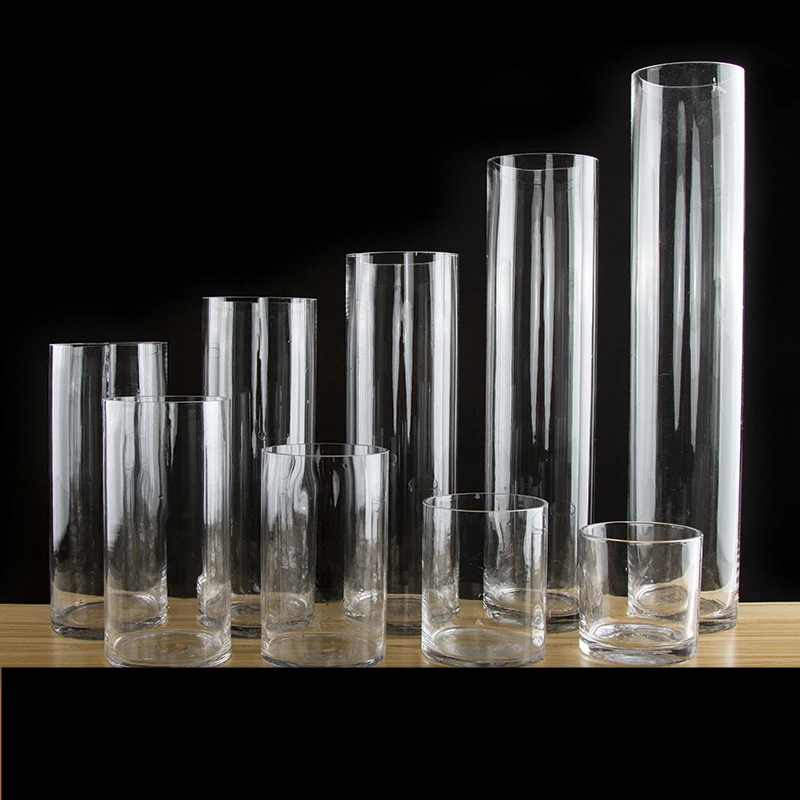 Простота прозрачная зеркальная стеклянная ваза бутылка Террариум гидропонная