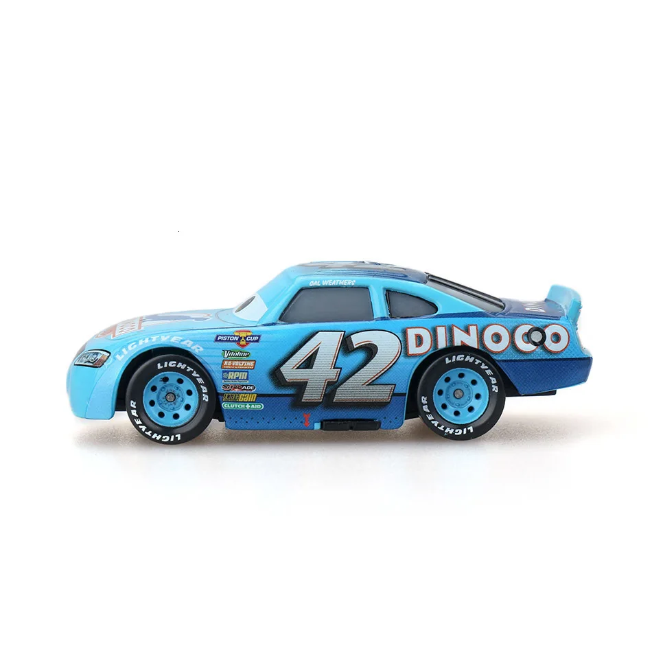 Disney Pixar Cars 2 3 Lightning 40 стиль Mcqueen Mater Jackson Storm Ramirez 1:55 литой автомобиль металлический сплав мальчик детские игрушки подарок