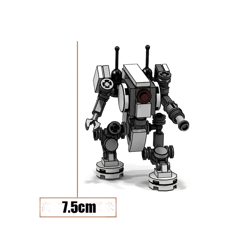 Робот сборка строительные блоки игрушки для детей Броня фигурку солдата Модель 7