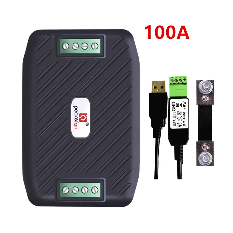 Communication 100A Shunt 485 Line DC Meter Multimeter RS485 Serial Module | Инструменты