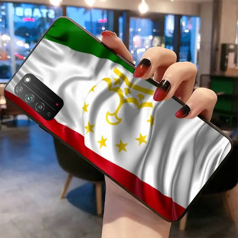 

Tajikistan National flag Phone Case for Huawei Honor 30 20 10 9 8 8x 8c v30 Lite view 7A pro