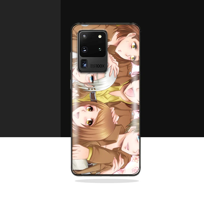 

Hot Anime Attack On Titan Phone Case For Samsung Galaxy S21 S20 Lite Plus Ultra S10E S10 S9 S8 Shockproof Silicone Back Cover