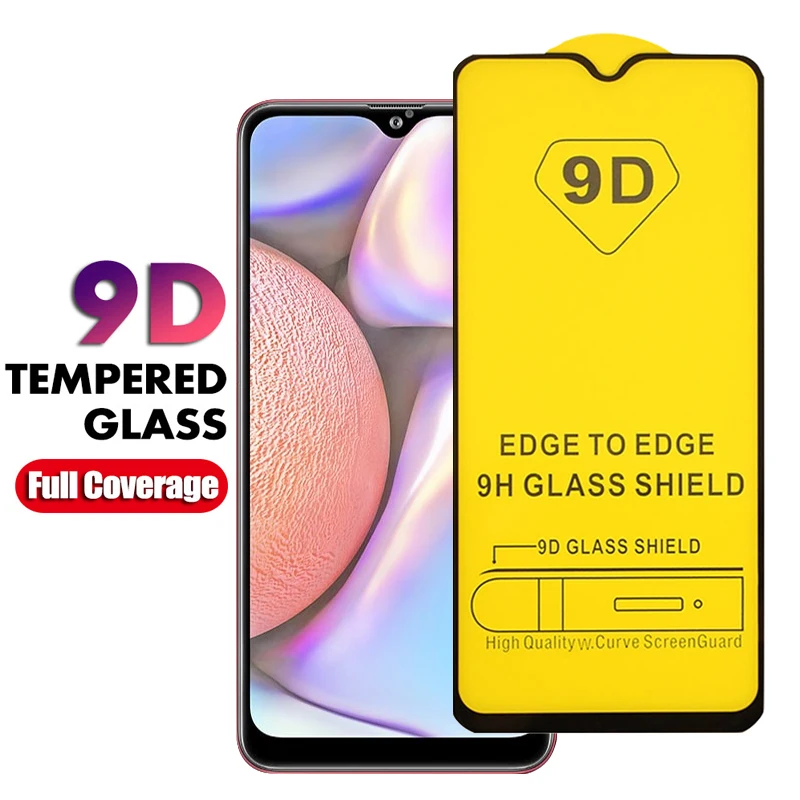9D полное покрытие закаленное стекло для Samsung Galaxy A10 A10S защита экрана защитное Sansung
