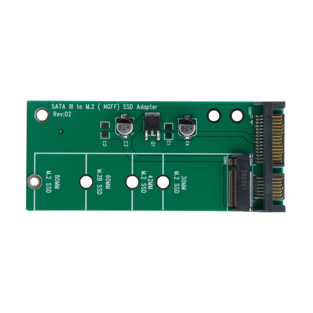 2 5 дюймовый адаптер SSD SATA NGFF M.2 дюйма для карты преобразователя SATA3 новинка Прямая