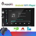 Автомобильный радиоприемник Podofo, универсальная стерео-система на Android, с 7 