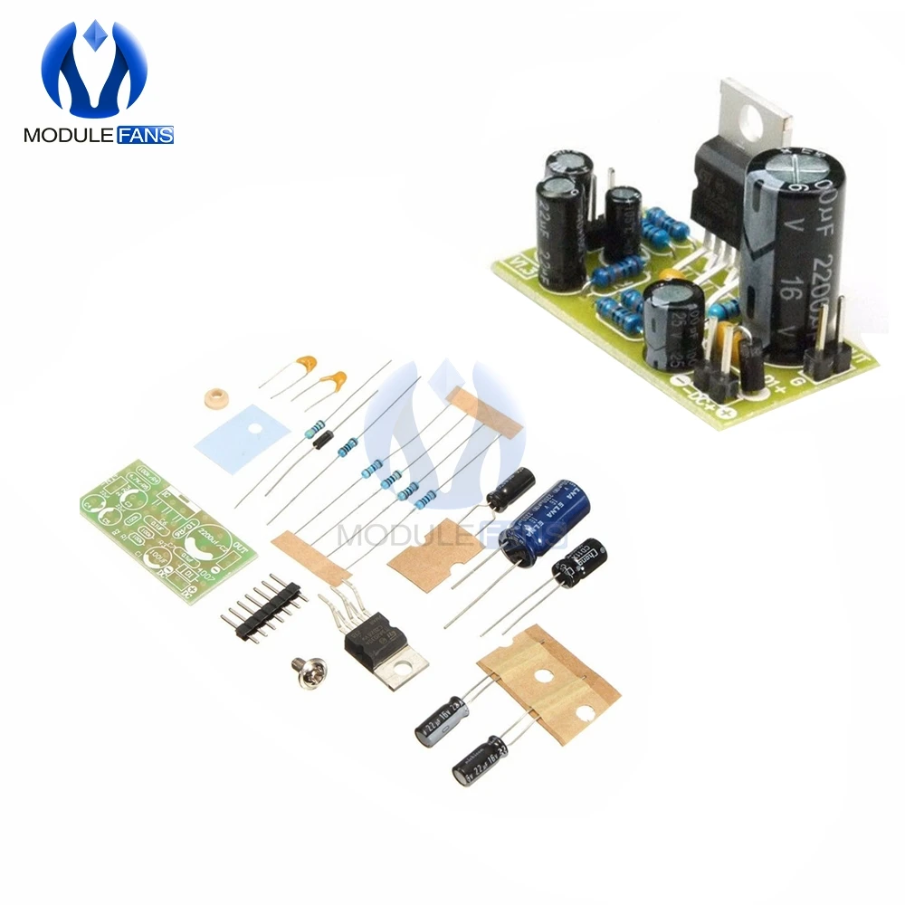 TDA2030A Electronic Audio Power Active Speaker Hifi Hi-Fi Amplifier Board Mono 18W DC 9V-24V 12V 25mA AMP DIY Kit | Электронные