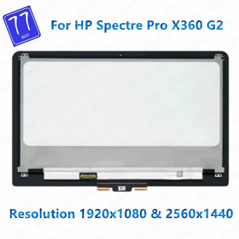 

Оригинальный сенсорный экран 13,3 дюйма для ноутбука HP Spectre Pro X360 G2, стекло с цифровым преобразователем + панель ЖК-дисплея в сборе FHD и QHD