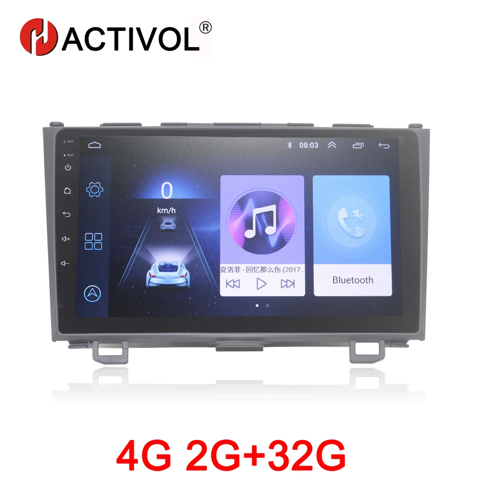 HACTIVOL 2G + 32G Android 8 1 автомобильное радио для HONDA CR V CRV 2006 2011 Автомобильный dvd плеер gps
