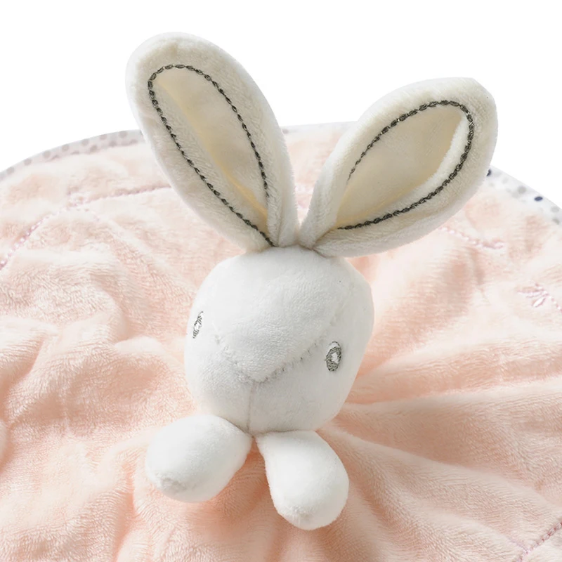 

Cartoon Bear Baby Plush Toys Bunny Soothe Appease Towel Soft Stuffed Animal Security Comforter Blanket Appease Doll Sleeping Toy