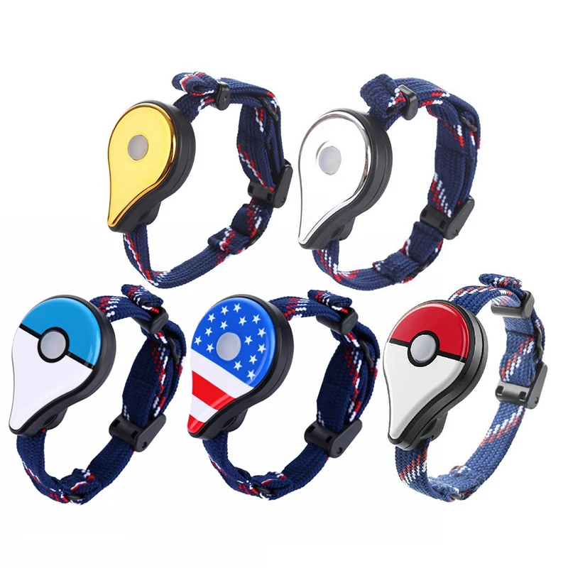 Doskonała opaska na rękę dla Pokemon Go Plus bransoletka Bluetooth cyfrowy zegarek ładowanie przełącznik pasmowy akcesoria do gier