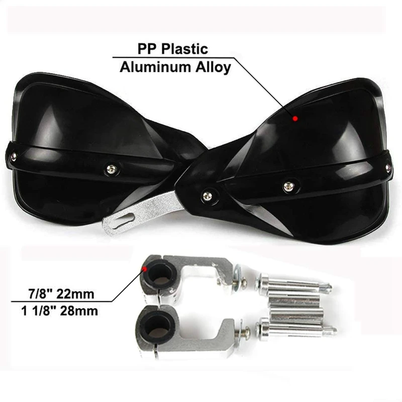 

Motorcycle Off-Road Vehicle Wind Shield, Aluminum Alloy Hand Bow Half Wrapped Wind Shield Handguards