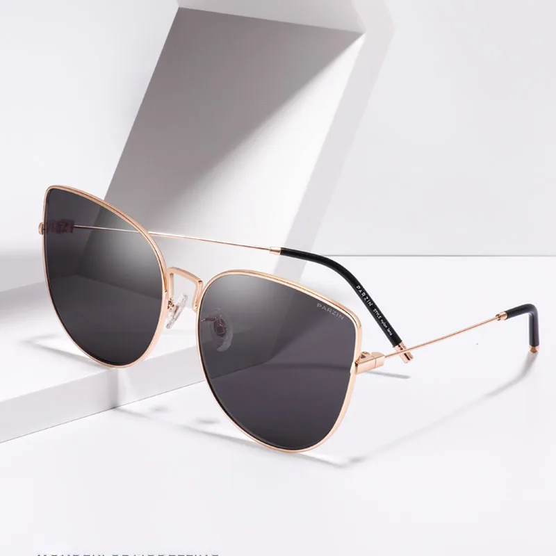 PARZIN роскошные женские солнцезащитные очки высокого качества с большой оправой