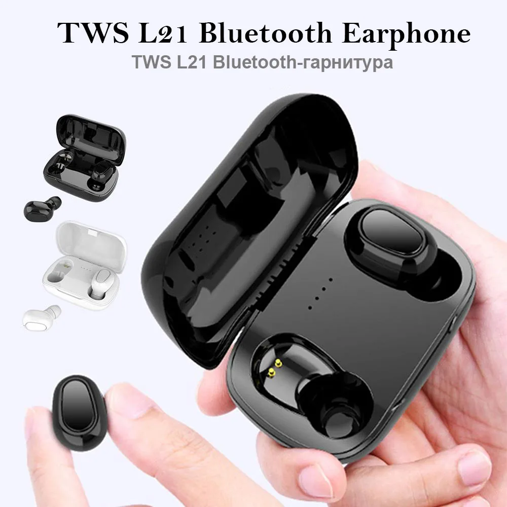 TWS Bluetooth 5 0 Bluetooth-наушники HIFI звуки беспроводные наушники гарнитура Стерео Игровые