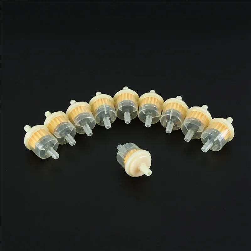 10x мотоциклетный бензиновый топливный масляный фильтр для скутера мотоцикла