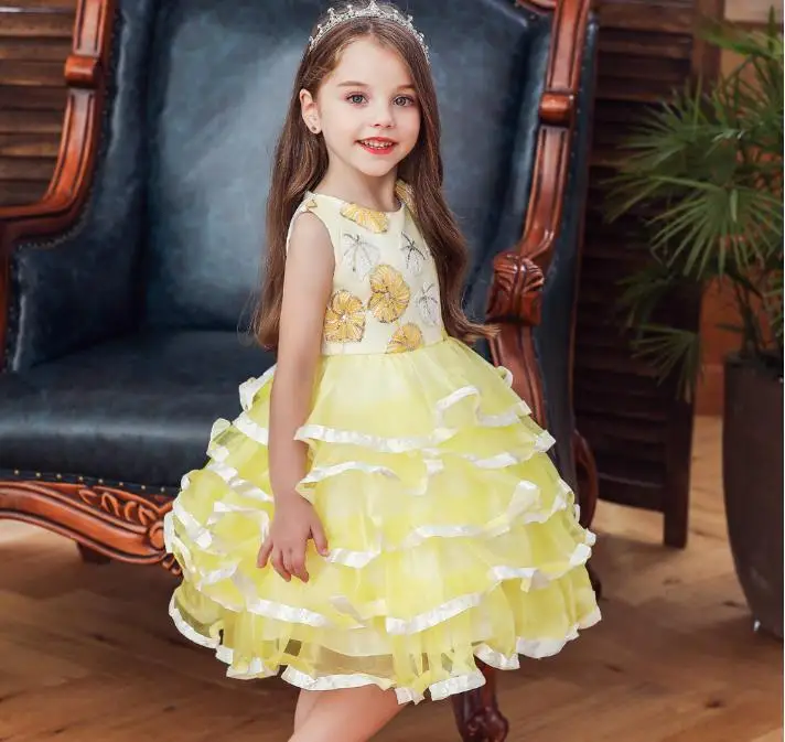 Рождественское платье Детский карнавальный костюм подарок для детей 3-10 лет