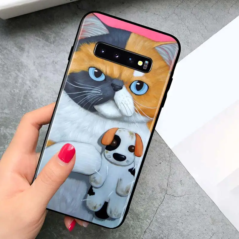 

Coffee Cat Cartoon Cute for Samsung S20 FE Ultra Plus A91 A81 A71 A51 A41 A31 A21 A11 A12 A72 A52 A42 A32 A12 Phone Case