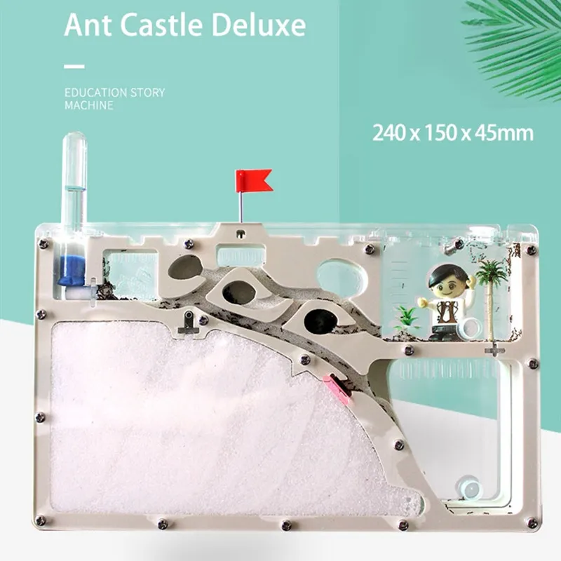 

2021 ant castle M ecological ant box ant pet ant workshop tribe lazy pet ant farm