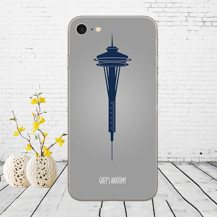 07DD Американский ТВ Грей Анатомия Мягкий силиконовый чехол для iPhone 5 5S SE 6 6s 8 plus 7 7 Plus X XS SR MAX чехол