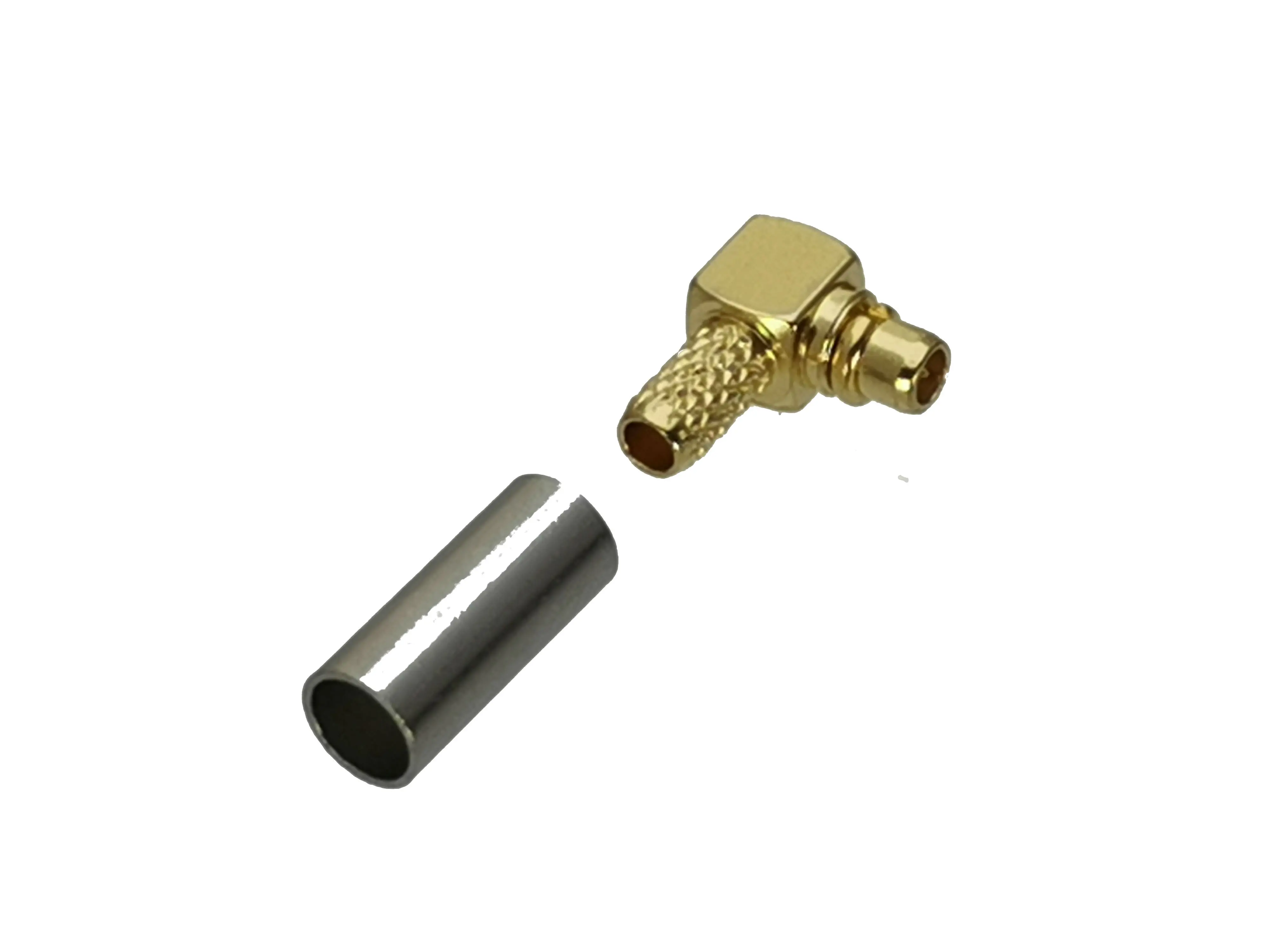 Штекер MMCX RG174 с прямым углом RG316 LMR100 RF коаксиальный разъем|connector crimp|connector plugconnector male